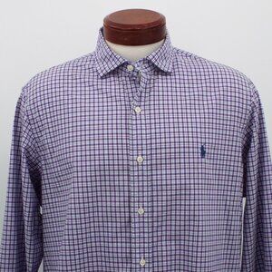 Polo By Ralph Lauren Long Sleeve Front Button Shirt